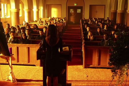 Conrad Ricamora, Matt McGorry, Aja Naomi King, Jack Falahee, and Behzad Dabu in How to Get Away with Murder (2014)
