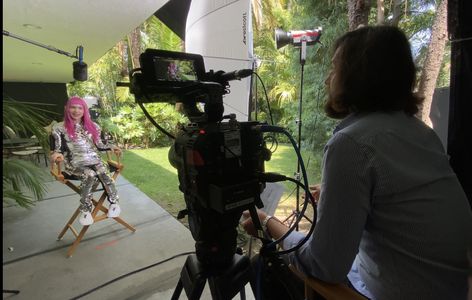Carlo Alberto Orecchia interviewing Grimes