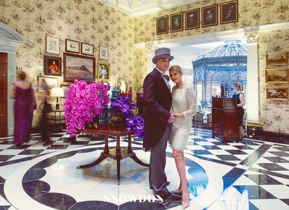 Television Writer Jonathan Morano and his wife, Aimee Blisten, at The Savoy in 2015.