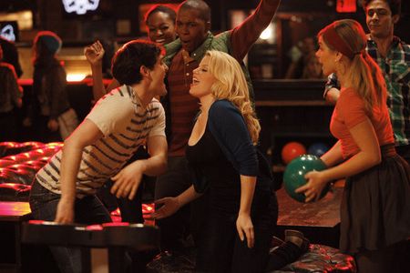 Leslie Odom Jr., Megan Hilty, and Savannah Wise in Smash (2012)