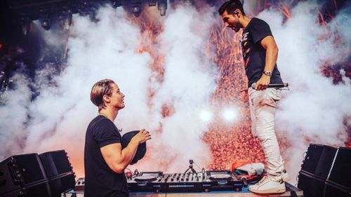 Czech Social Awards 2018 / KYGO Performance with Justin Jesso L-R: Kygo, Justin Jesso