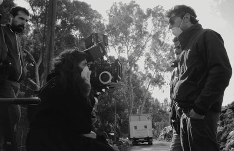On the set of Submarine with Cinematographer Joe Saade