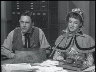 Peter Hansen and Helen Seamon in The Lone Ranger (1949)