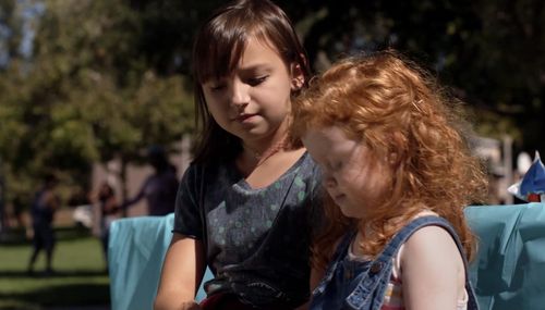 Still of Maya Bednarek and Clara Baker-Ringo in Shameless