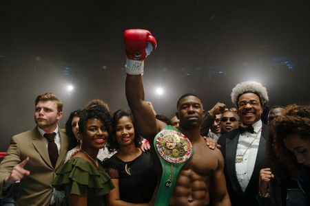 Russell Hornsby and Trevante Rhodes in Mike: Monster (2022)