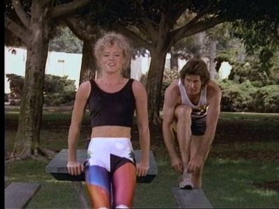 Jack Scalia and Sheree J. Wilson in Dallas (1978)