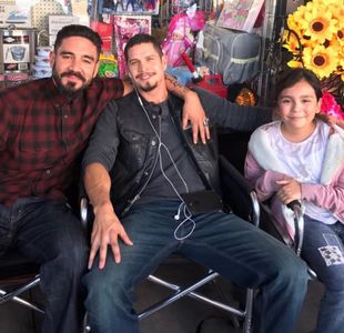 With Clayton Cardenas and JD Pardo 