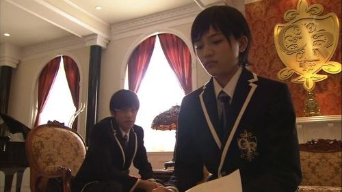 Shunsuke Daitô and Haruna Kawaguchi in Ouran High School Host Club (2011)