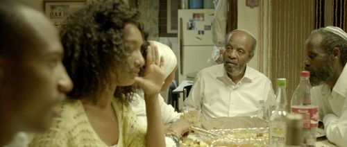 Debebe Eshetu, Meir Deseh, and Ruti Asarsai in Red Leaves (2014)