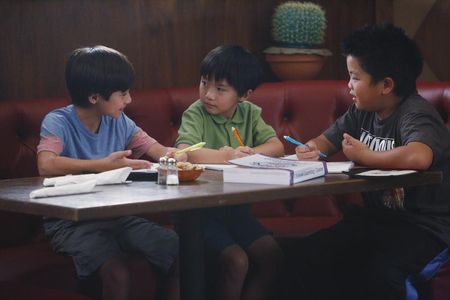 Forrest Wheeler, Ian Chen, and Hudson Yang in Fresh Off the Boat (2015)