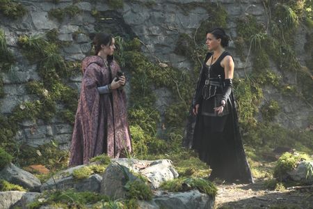 Lana Parrilla and Adelaide Kane in Once Upon a Time (2011)