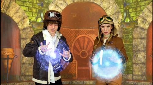 Parker Russell and Erica Juliet in The Super Pops (2019)