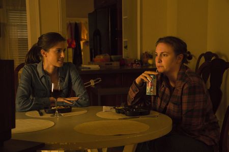 Lena Dunham and Allison Williams in Girls (2012)