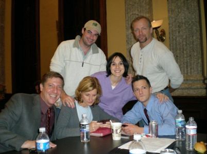 WIth fellow actors Karen Carbone, Joe Pinter, Ken Arnold, Matt Cannon, Brian Chilcoat