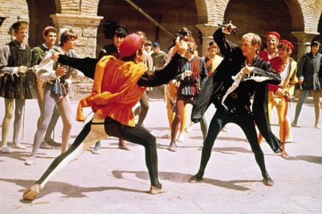 Michael York, John McEnery, and Leonard Whiting in Romeo and Juliet (1968)