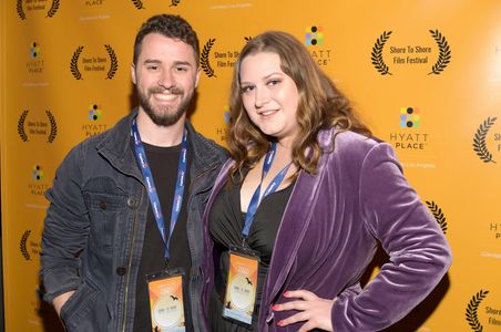 Pictured with Costar Christian Sullivan (Happenstance) at Shore to Shore Film Festival