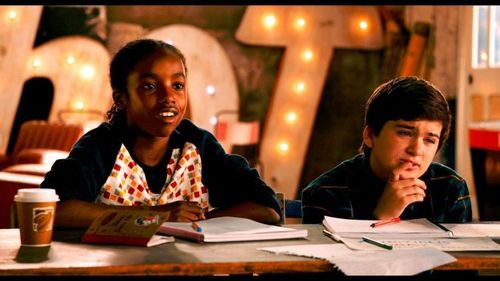 Theo Stevenson and Akai Osei in All Stars (2013)