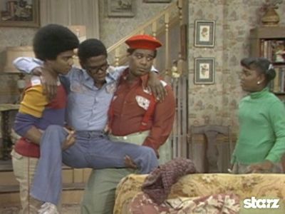 Fred Berry, Haywood Nelson, Danielle Spencer, and Ernest Thomas in What's Happening!! (1976)