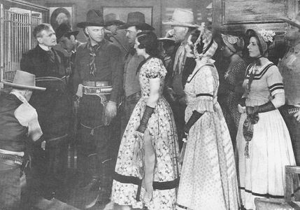 William Boyd, Muriel Evans, Pascale Perry, and John St. Polis in Call of the Prairie (1936)