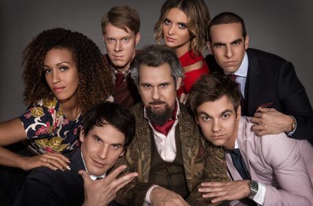 Paul F. Tompkins, Ryan Gaul, Mandell Maughan, Dan Ahdoot, Drew Tarver, Tim Baltz, and Tawny Newsome in Bajillion Dollar 