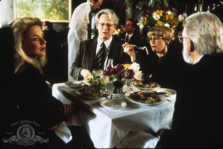 Stockard Channing, Donald Sutherland, Bruce Davison, and Mary Beth Hurt in Six Degrees of Separation (1993)