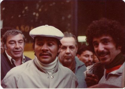 David Copeland and Boxing World Champion Roberto Duran.