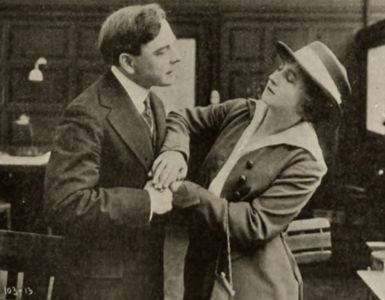 Alexander Gaden and Lucile Taft in The Criminal's Thumb (1916)