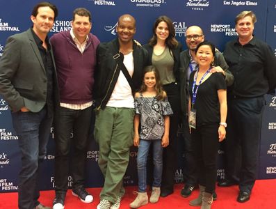 Cast of Fixed at the 2017 Newport Beach Film Festival
