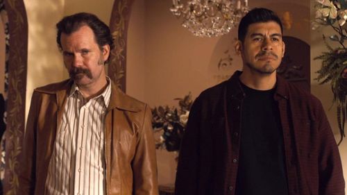 Still of Cesar De Leon and Sean Bridgers in 