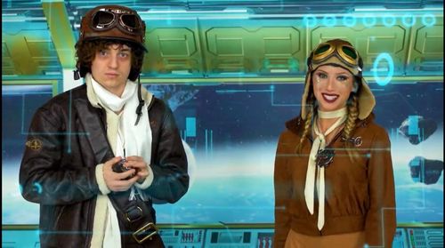 Parker Russell and Erica Juliet in The Super Pops (2019)