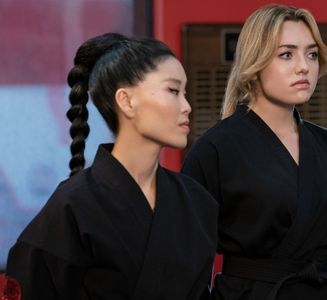 Peyton List and Alicia Hannah-Kim