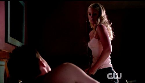 Supernatural - Emily Fonda and Jensen Ackles