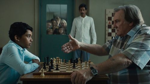 Gérard Depardieu and Assad Ahmed in Fahim (2019)