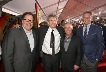Jon Favreau and Alan F. Horn at an event for Thor: Ragnarok (2017)