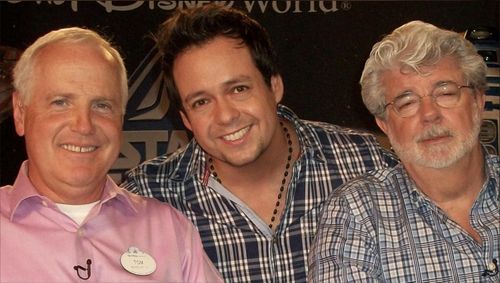 Jhon Stock, Rodrigo Vidal y George Lucas
