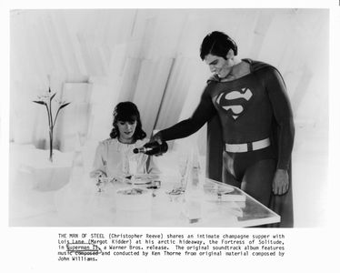 Christopher Reeve and Margot Kidder in Superman II (1980)