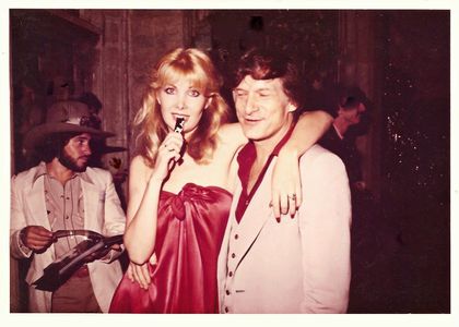 Nanci Roberts and Hugh Hefner