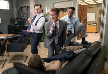 Pete Gardner, Michael McMillian, Burl Moseley, and Scott Michael Foster in Crazy Ex-Girlfriend (2015)