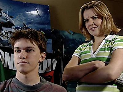 Abe Forsythe and Bree Walters in Always Greener (2001)