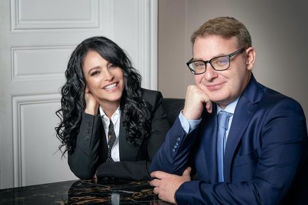 Axel Kuschevatzky and Cindy Teperman