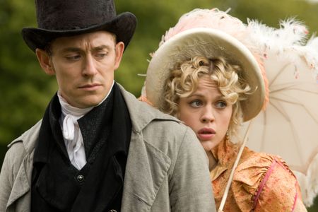 JJ Feild and Georgia King in Austenland (2013)