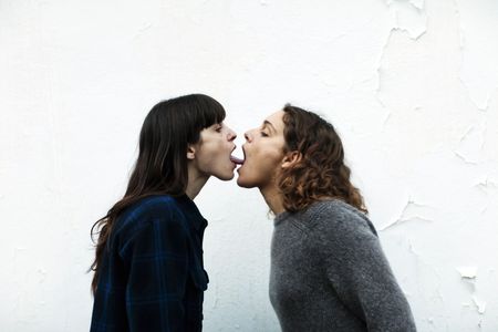 Evangelia Randou and Ariane Labed in Attenberg (2010)