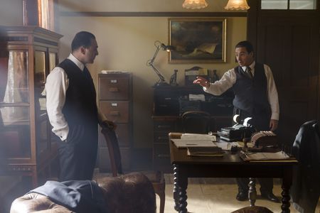 Paolo Rotondo and Michael Kotsohilis in The Making of the Mob (2015)