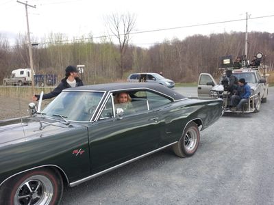 stunt double/driver for Madonna in 