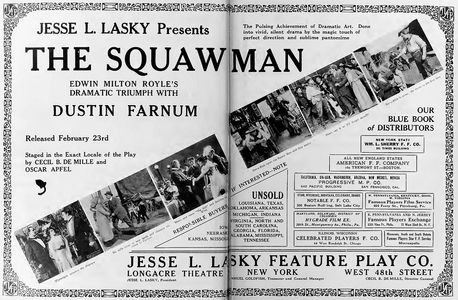 Dustin Farnum, Mrs. A.W. Filson, Fernando Gálvez, Winifred Kingston, Foster Knox, Monroe Salisbury, and Red Wing in The 
