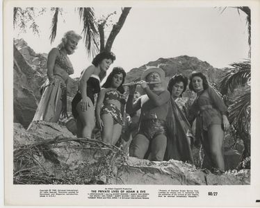 Mickey Rooney, Theona Bryant, Phillipa Fallon, Donna Lynn, Ziva Rodann, Nancy Root, Sharon Wiley, June Wilkinson, and Mi