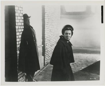 Laird Cregar and Doris Lloyd in The Lodger (1944)