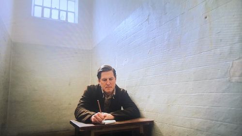 Steve Langley as Harry Dobkin in 'Murderous Histories', 2021