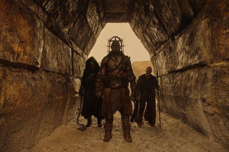 Daniel Naprous, Joonas Suotamo, and Vitas Le Bas in Willow (2022)
