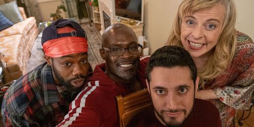 Maria Bamford, Kareem Green, and Dan Perlman in Flatbush Misdemeanors (2021)
